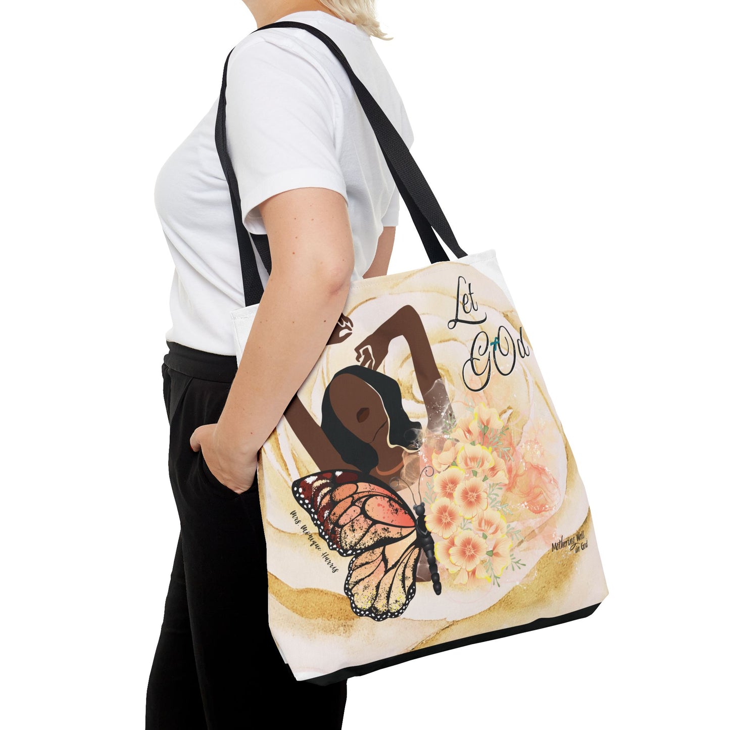Let Go, Let God 2-sided Tote Bag