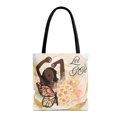 Let Go, Let God  2-sided Tote Bag