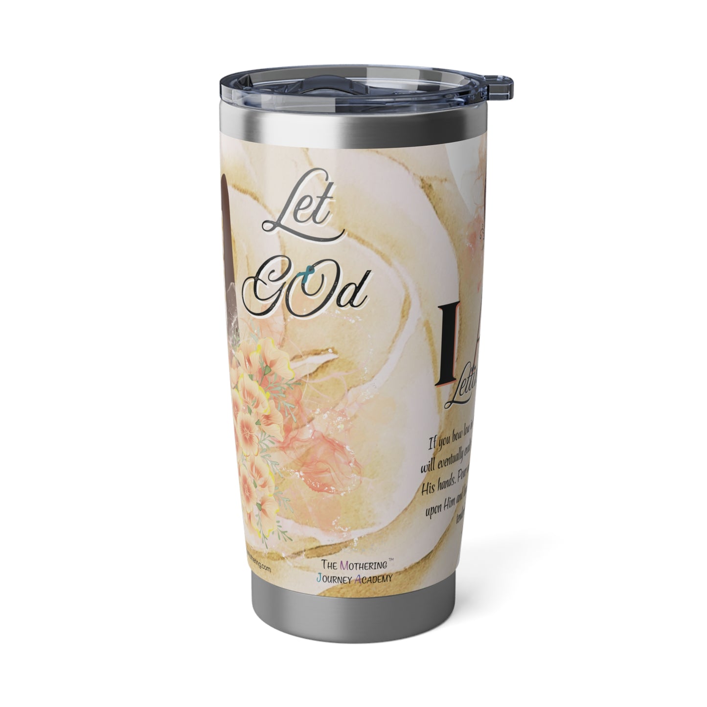 Let Go, Let God Tumbler, 20oz