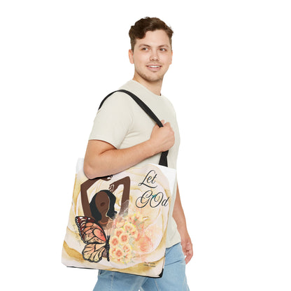 Let Go, Let God  2-sided Tote Bag