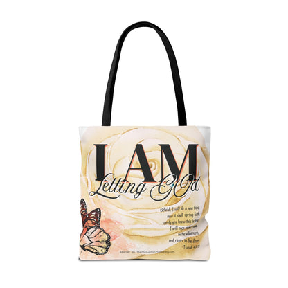 Let Go, Let God  2-sided Tote Bag