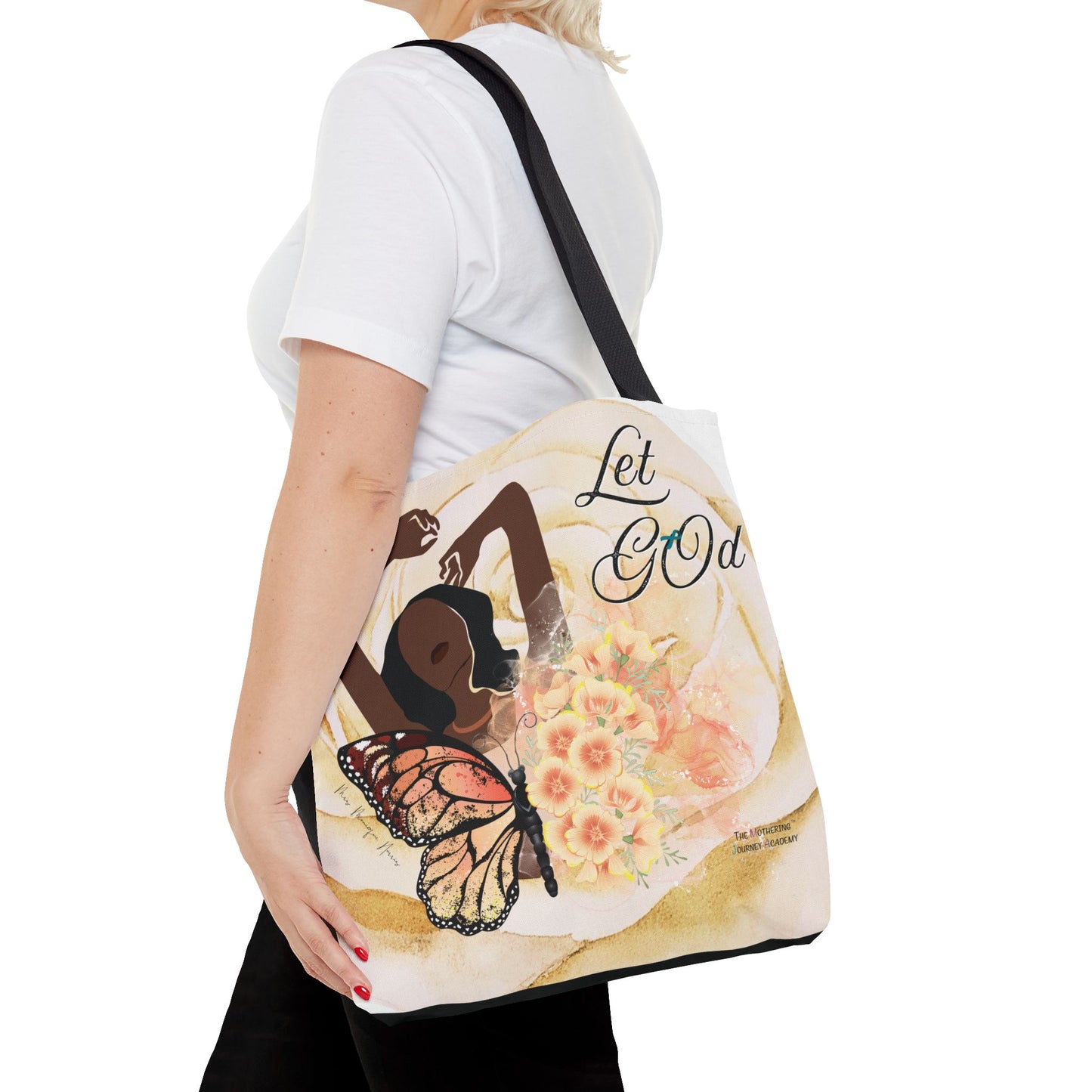 Let Go, Let God  2-sided Tote Bag